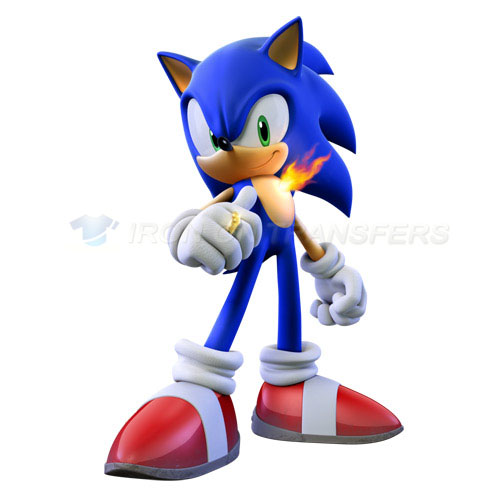 Sonic the Hedgehog Iron-on Stickers (Heat Transfers)NO.5313